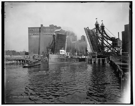 Lifting bridge, Buffalo, N.Y.