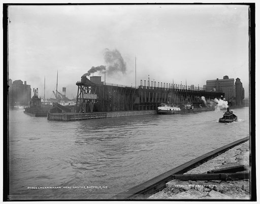 Lackawanna coal chutes, Buffalo, N.Y.