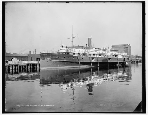 Steamer City of Erie at Buffalo, N.Y.