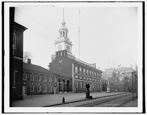 Independence Hall from N.E., Philadelphia, Pa.