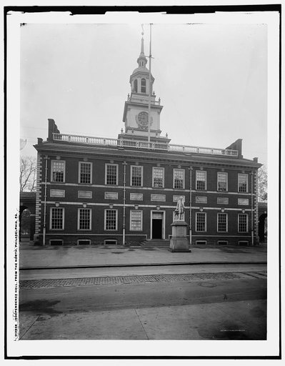Independence Hall from the north, Philadelphia, Pa.
