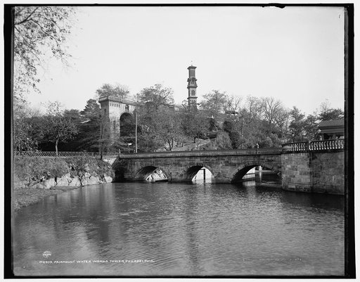 Fairmount Water Works tower, Philadelphia