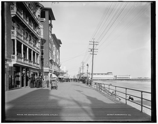 Boardwalk, Atlantic City, N.J.