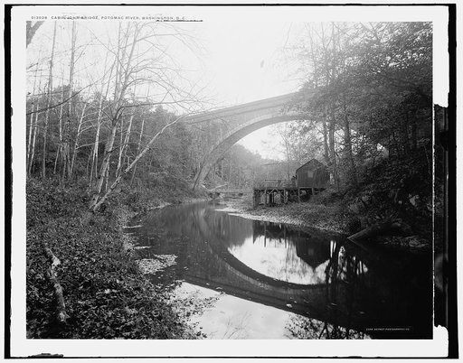 Cabin John Bridge, Potomac River, Washington, D.C.