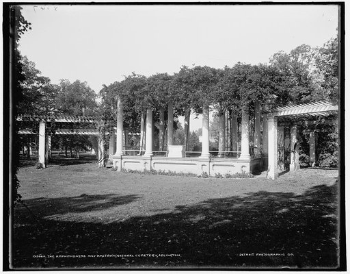 The Amphitheatre and Rostrum, National Cemetery, Arlington