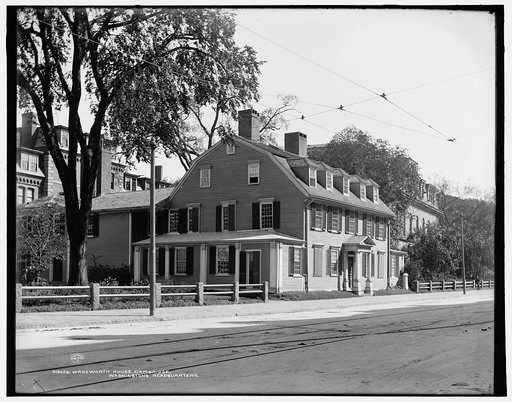 Wadsworth House, Cambridge, Washington's headquarters
