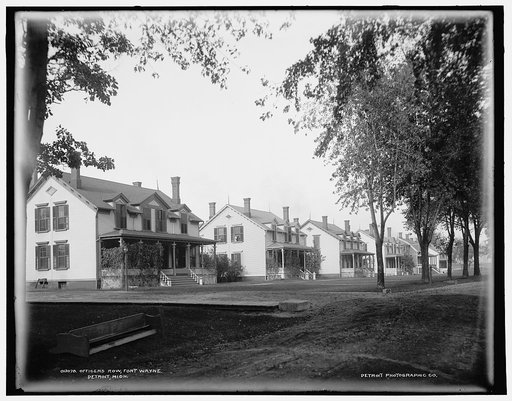 Officers' row, Fort Wayne, Detroit, Mich.