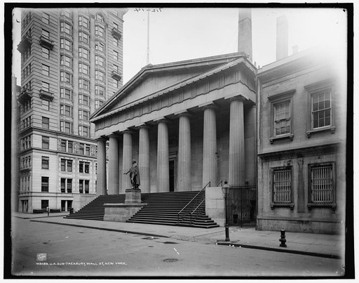 U.S. Sub-treasury [Federal Hall], Wall St., New York
