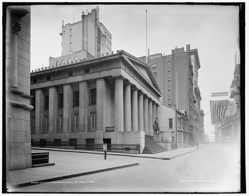 U.S. Sub-treasury [Federal Hall], Wall St., New York