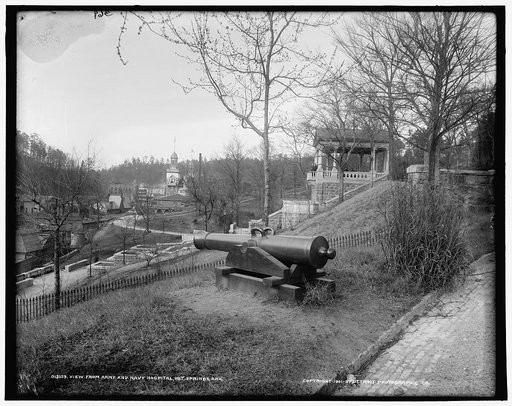 View from Army and Navy Hospital, Hot Springs, Ark.