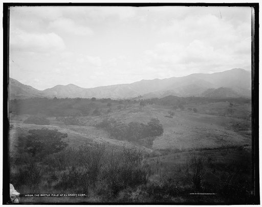 The Battle field of El Caney, Cuba