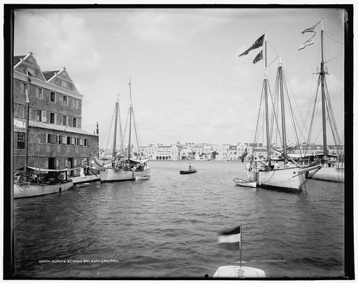 Across St. Anne Bay [i.e. Sint Anna Bay], Curacao, D.W.I.