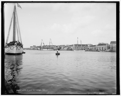 Across St. Anne Bay [i.e. Sint Anna Bay], Curacao, D.W.I.
