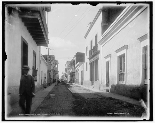 A Residence street, San Juan, Puerto Rico