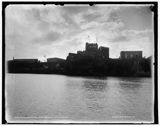 Old fort and military school, Domingo City, San Domingo, W.I.