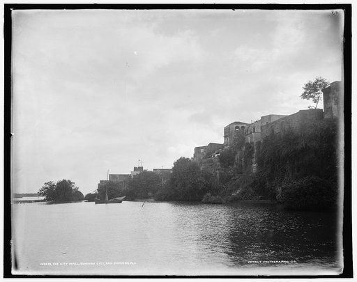 The City wall, Domingo City, San Domingo, W.I.