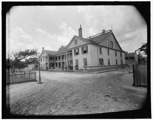 Fort Marion, the barracks, St. Augustine, Fla.