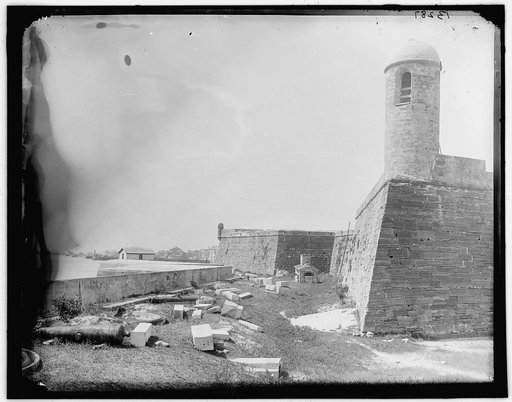 Fort Marion, water battery, St. Augustine, Fla.