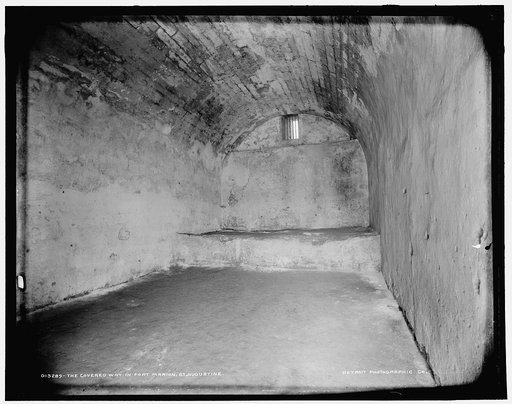 The Covered way in Fort Marion, St. Augustine