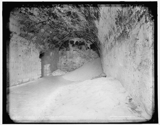 The Covered way in Fort Marion, St. Augustine