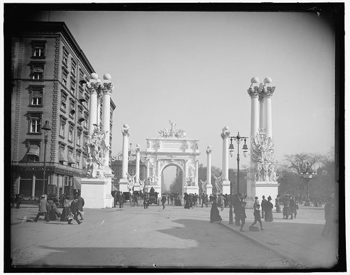 A Triumphal arch, New York, N.Y.