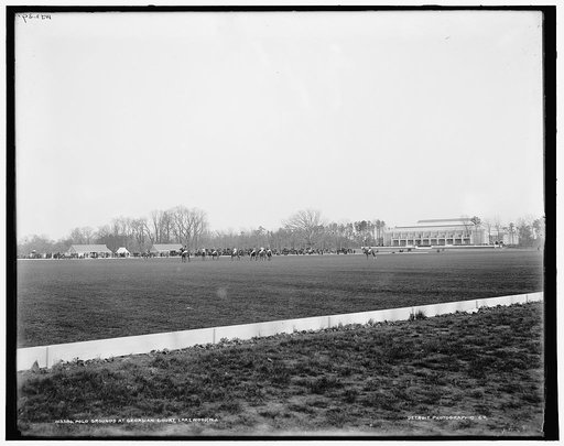 Polo grounds at Georgian Court, Lakewood, N.J.