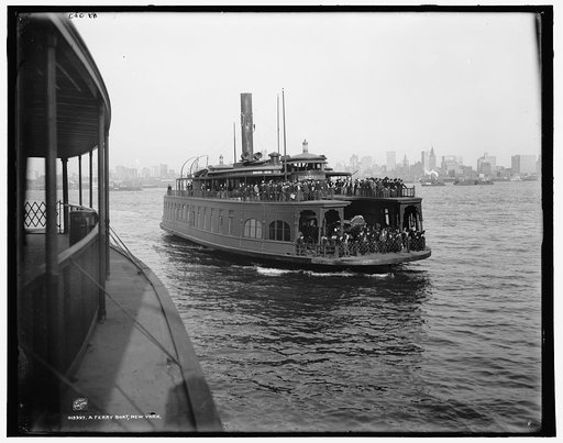 A ferry boat, New York