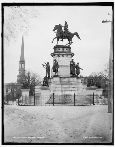 Washington's monument, Richmond, Va.