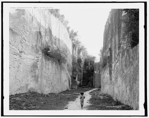 Queen's staircase, Nassau, Bahama Islands