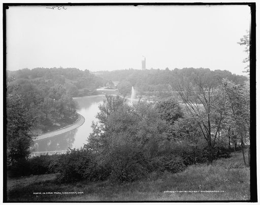 In Eden Park, Cincinnati, Ohio