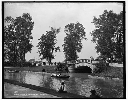 A Glimpse of the bridge, Belle Isle [Park], Detroit