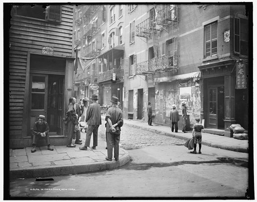 In Chinatown, New York