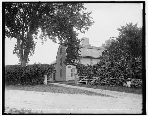 Birthplace of Isreal [sic] Putnam, Danvers, Mass.