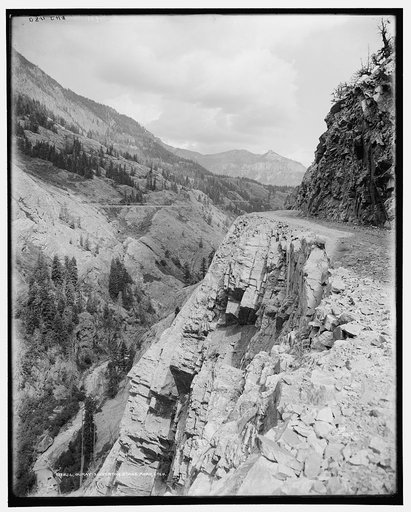Ouray-Silverton Stage Road, Colo.