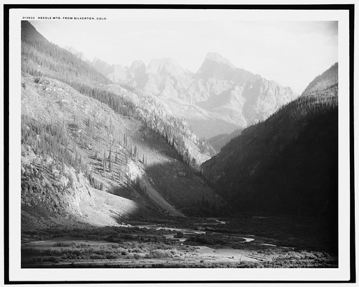Needle Mts. from Silverton, Colo.