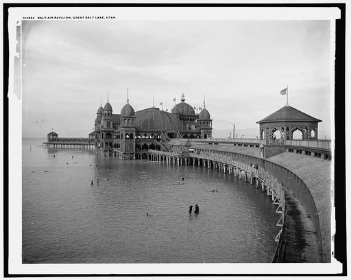 Salt Air [i.e. Saltair] Pavilion, Great Salt Lake, Utah