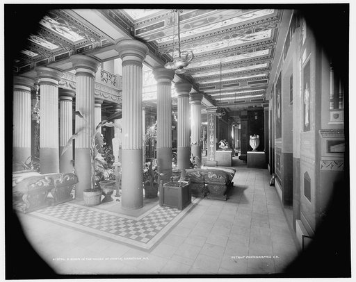 A Room in the House of Pansa, Saratoga, N.Y.