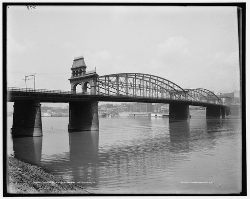 Smithfield Street Bridge, Pittsburgh, Pa.