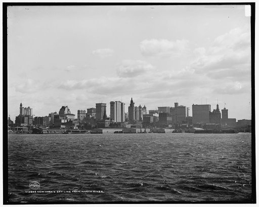 New York's sky-line from North River