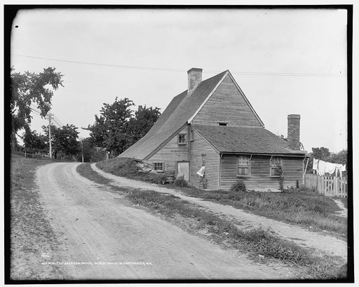 The Jackson House, oldest house in Portsmouth, N.H.