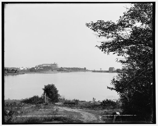 Wentworth Hotel from Little Harbor, Portsmouth, N.H.