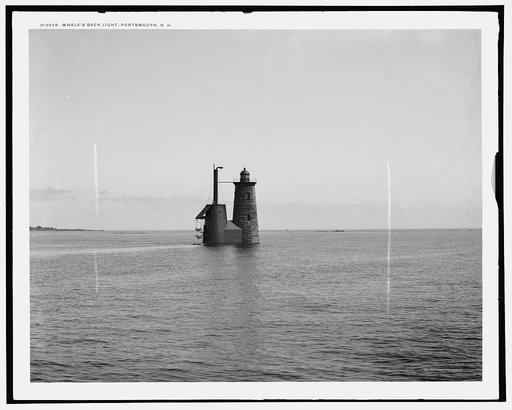 Whale's [i.e. Whale] Back Light, Portsmouth, N.H.