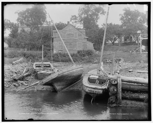 Old Wharf, Kittery Point, Maine
