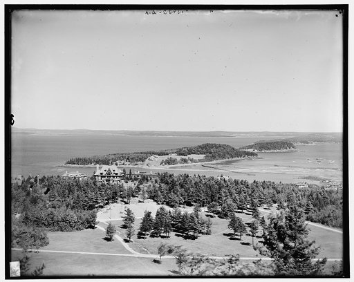 Bar Harbor from Great Hill, Mt. [i.e. Mount] Desert Island, Me.