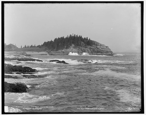Schooner Head from Anemone Cave, Mt. Desert Island, Me.