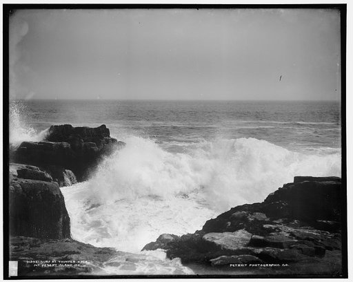 Surf at Thunder Hole, Mt. Desert Island, Me.