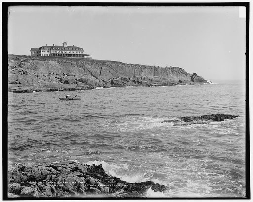 Bald Head Cliff and Cliff House, York, Maine