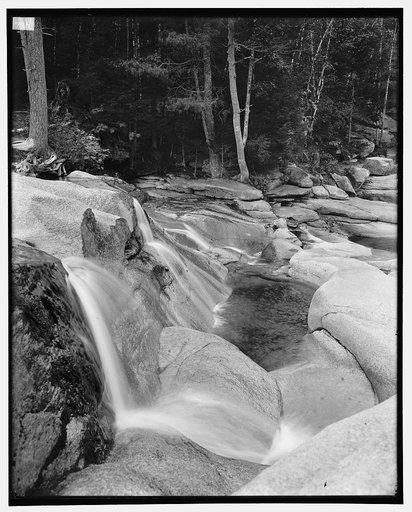 Cascades above Diana's Baths, North Conway, White Mts., N.H.