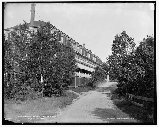 Approach to Twin Mountain House, White Mountains