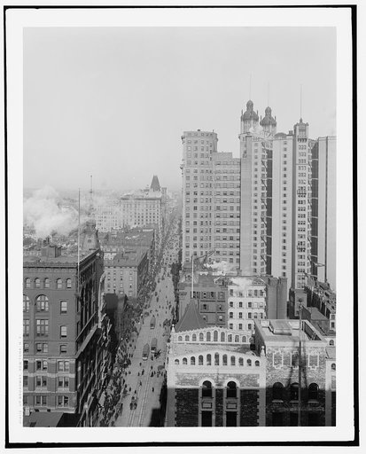 Up Broadway, New York, N.Y.
